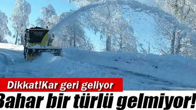Meteoroloji'den kar uyarısı!