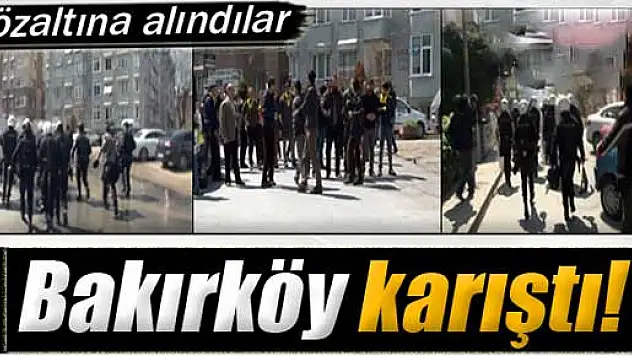 Bakırköy'de 'Grup Yorum' gerginliği