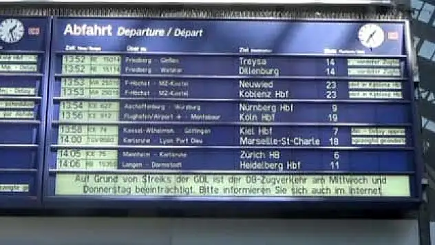 Almanlar greve doymuyor