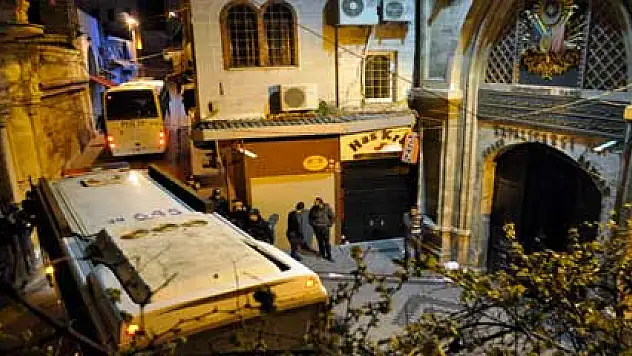 Kapalıçarşı'daki eylem polis müdahalesi ile son buldu