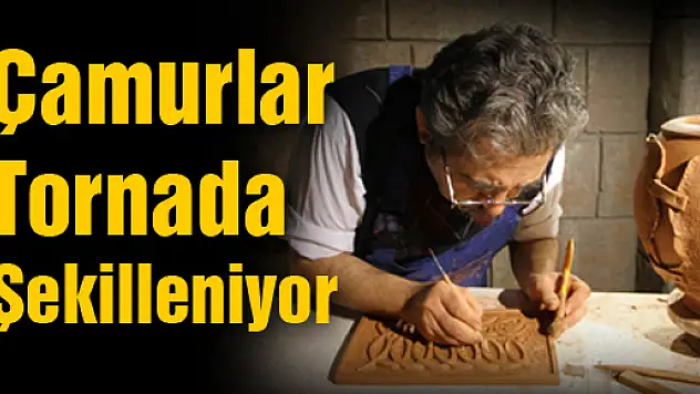 Çamurlar Tornada Şekilleniyor