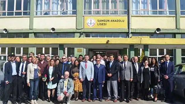 Yabancı Öğretmen ve Öğrenciler Samsun'da