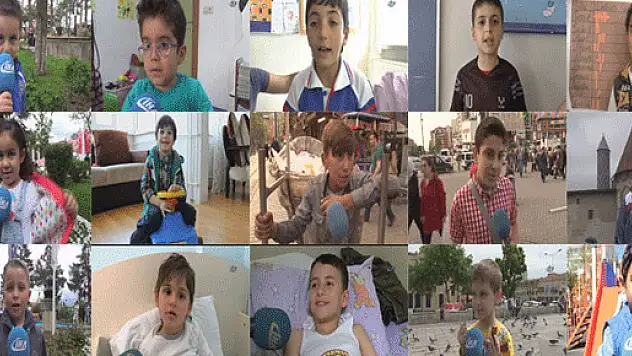 Türkiye'nin çocukları 'annelerini' anlattı