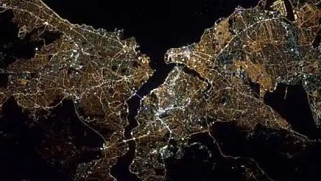 Amerikalı astronot uzaydan İstanbul fotoğrafı paylaştı