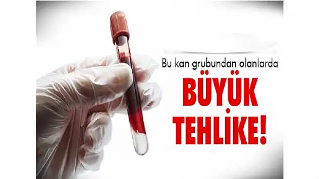 O kan grubundakileri meğerse..  