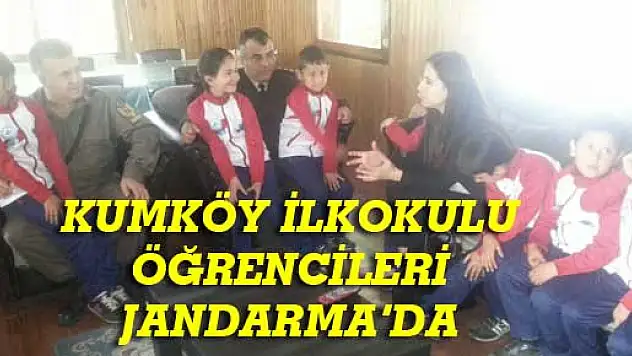 KUMKÖY İLKOKULU ÖĞRENCİLERİ JANDARMA'DA