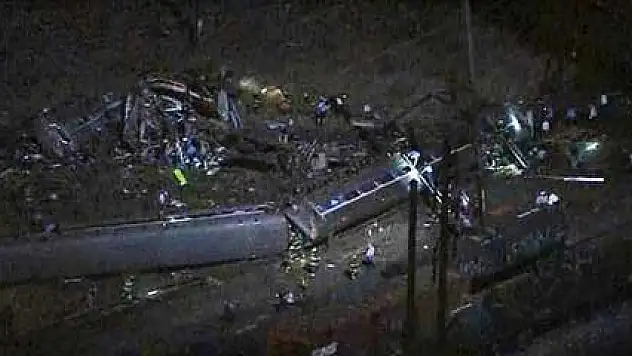 ABD'deki tren faciasında tren normalden 2 kat hızlıymış