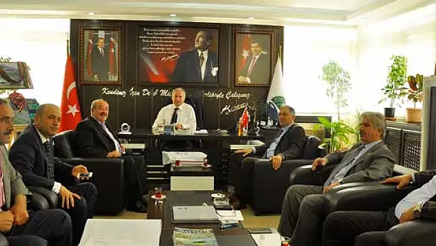 Çarşambalılar Derneğinden Başkan Belur'a Ziyaret