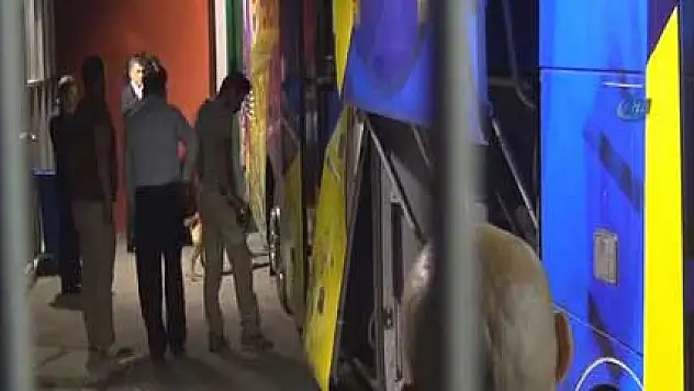 Fenerbahçe otobüsünde bomba araması yapıldı