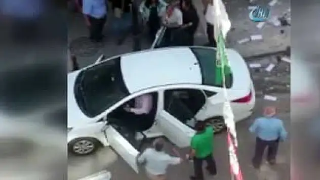 HDP'ye bombalı saldırı sonrası yaşananlar böyle görüntülendi