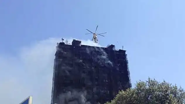 Bakü'de 16 katlı apartmanda korkutan yangın: 13 ölü, en az 60 yaralı