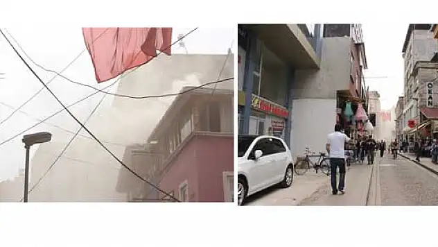 YANGIN PANİK YARATTI