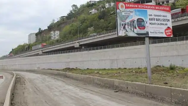 Tekkeköy Raylı Sistem Tam Gaz