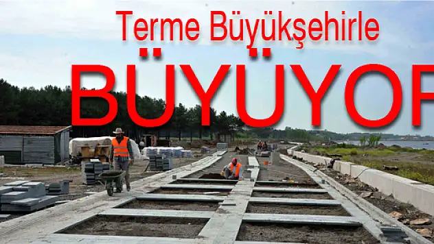 Terme Büyükşehirle büyüyor