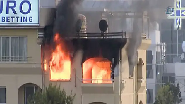 Otelde yangın: 2 ölü