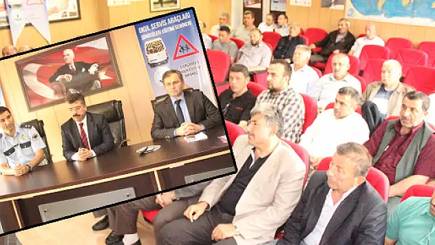 OKUL SERVİS SÜRÜCÜLERİNE SEMİNER