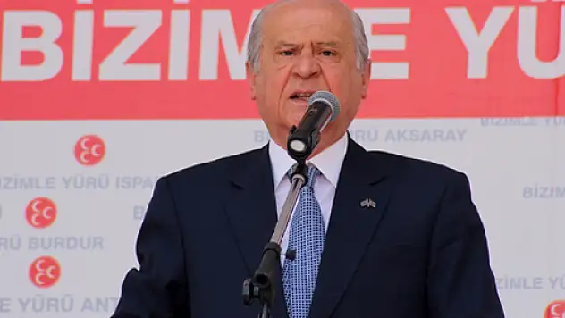 Bahçeli: 'Bizimle neden uğraşıyorsun?'