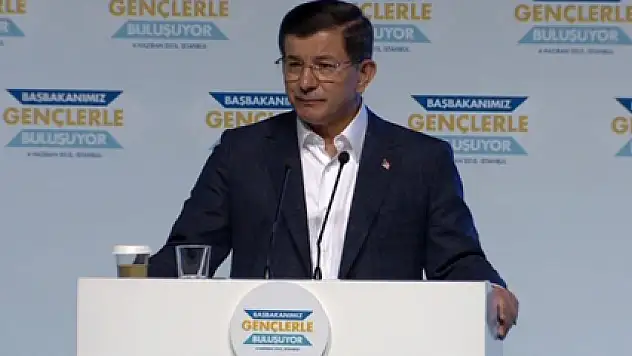 Başbakan Davutoğlu'nun duygusal anları