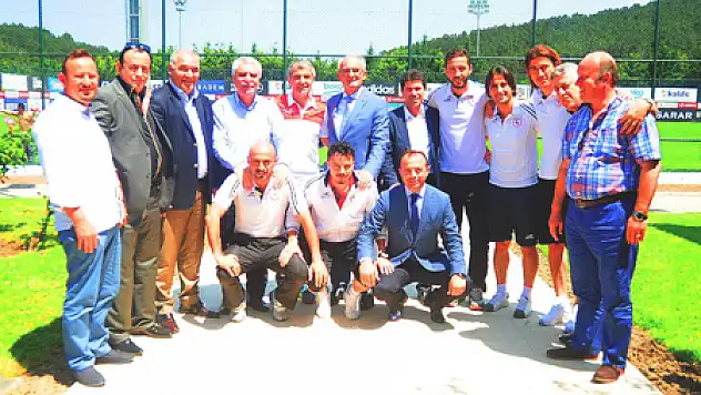 Başkan Yılmaz, Samsunspor Kampında