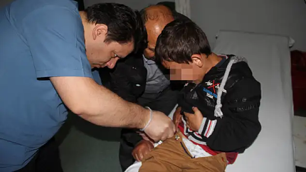 Kenenin Isırdığı Çocuk Hastaneye Kaldırıldı