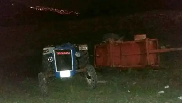 Samsun'da Traktör Devrildi: 1 Ölü