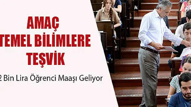 2 Bin Lira Öğrenci Maaşı Geliyor