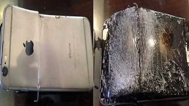 iPhone 6 konuşurken patladı !