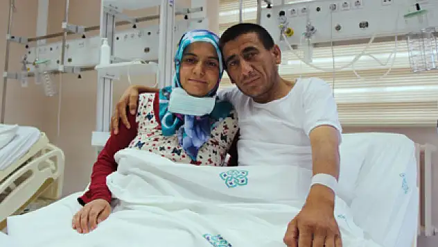 Evlilik yıldönümünde eşine böbreğini hediye etti