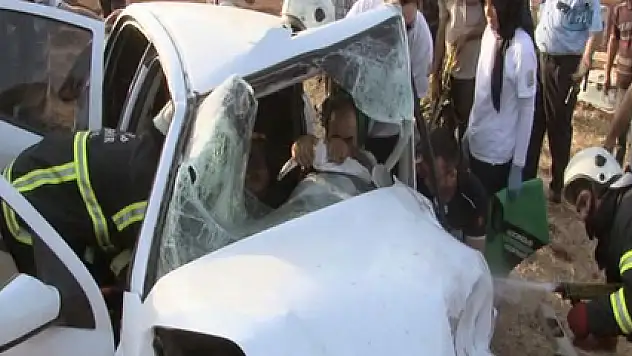 Gaziantep'te kaza: 1 ölü, 4 yaralı