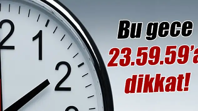 Bu geceye dikkat! Dünya saati bir saniye geri alınıyor
