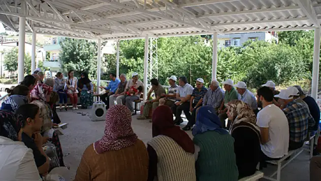 SAMGAZ'DAN Mahallelerde Bilgilendirme Toplantısı