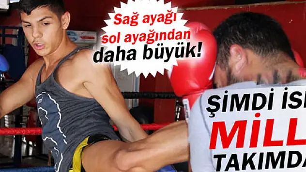 Rakiplerine sağ gösterip sol vurdu