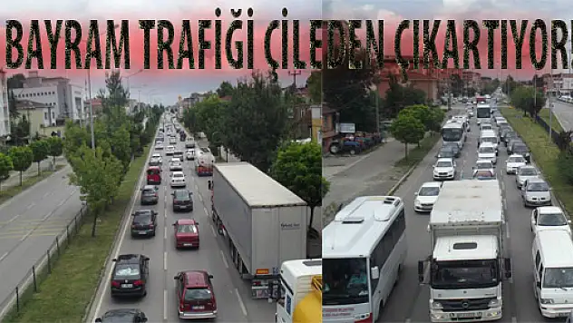 BAYRAM ARAÇ TRAFİĞİ ÇILDIRTIYOR!