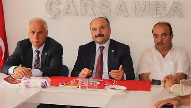 Milletvekili Erhan Usta Çarşamba'da