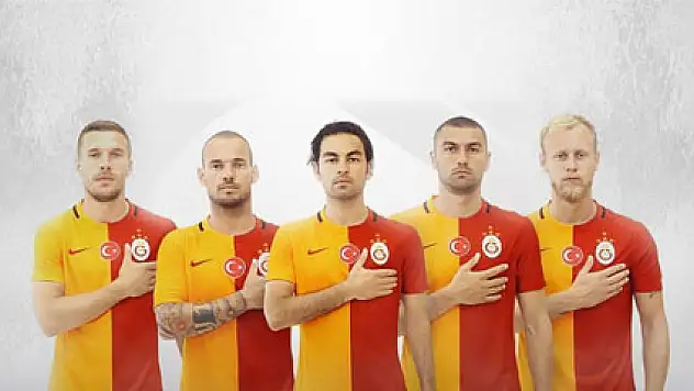 İşte Galatasaray'ın 4 yıldızlı formaları!