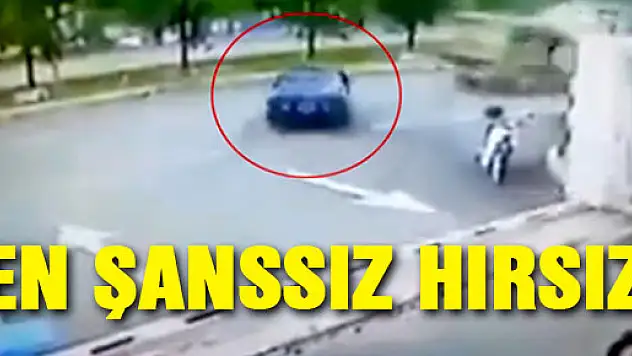 Dünyanın en şanssız hırsızı!