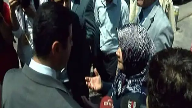 Demirtaş'ı susturan tepki