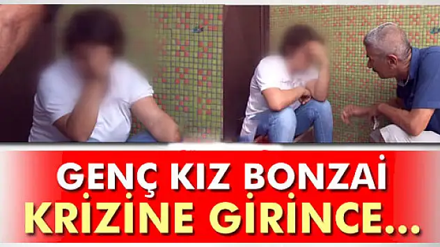Bonzai içen genç kızı ölümden polis kurtardı