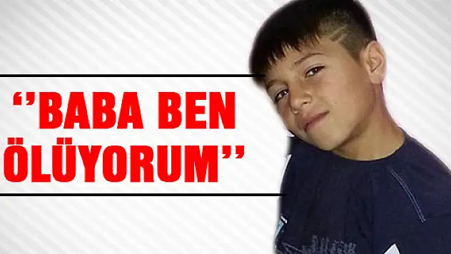 Magandaların vurduğu çocuk babasının kollarında can verdi