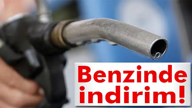 Benzine indirim!