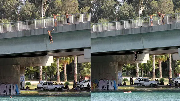 Otoyol köprüsünden ölümüne atlayış