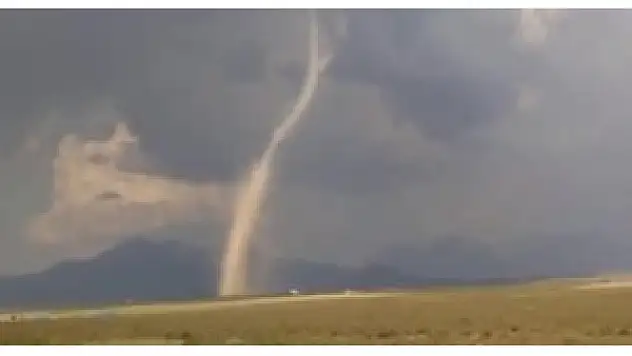 Adana-Ankara karayolu üzerinde hortum