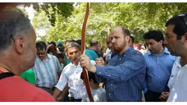 Bilal Erdoğan okçuluk festivaline katıldı