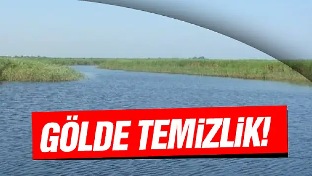 AKGÖL VE SİMENİT GÖLÜ'NDE 'AĞ TEMİZLİĞİ'