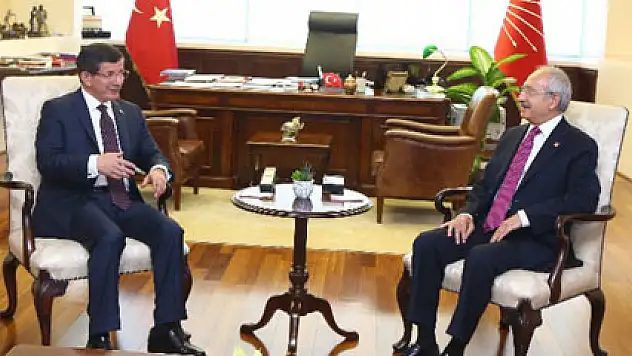 Davutoğlu-Kılıçdaroğlu görüşmesi başladı