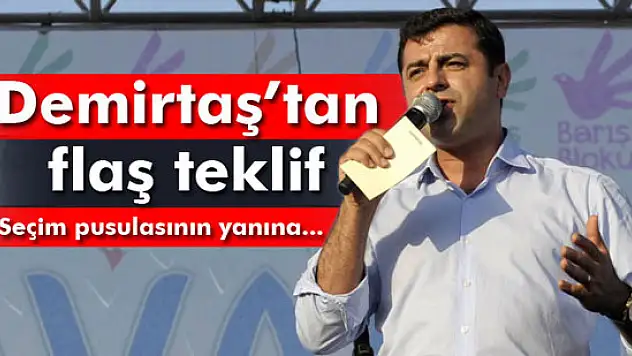 Demirtaş'tan 'başkanlık sistemi' için referandum önerisi