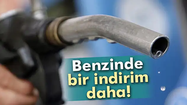 Benzinde bir indirim daha