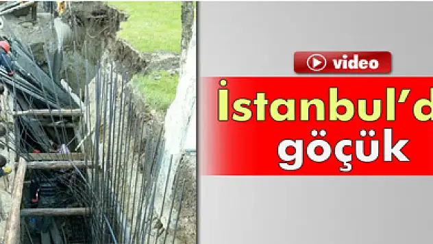 Beylikdüzü'nde göçük