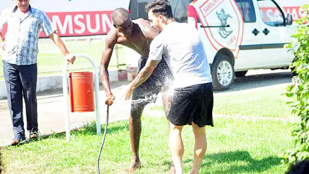 Samsunspor'da Neşeli İdman