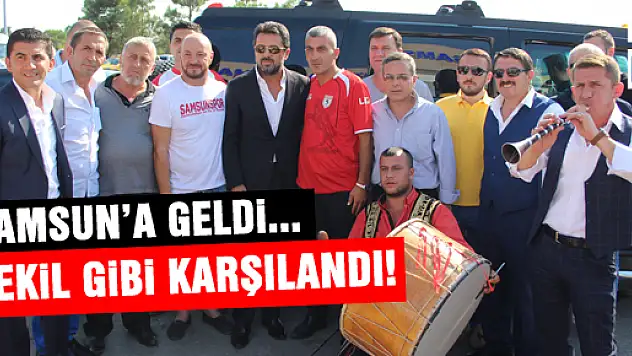 Vekil gibi karşıladılar…